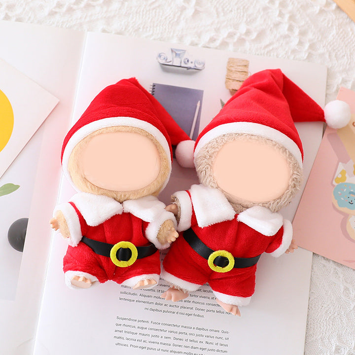 Labubu Christmas Santa set dolls Xmas clothes