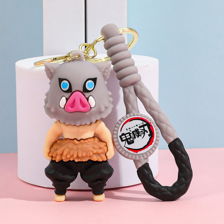 Demon Slayer: Kimetsu no Yaiba characters keychain