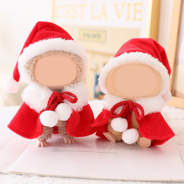 Labubu Christmas dress up dolls Xmas clothes
