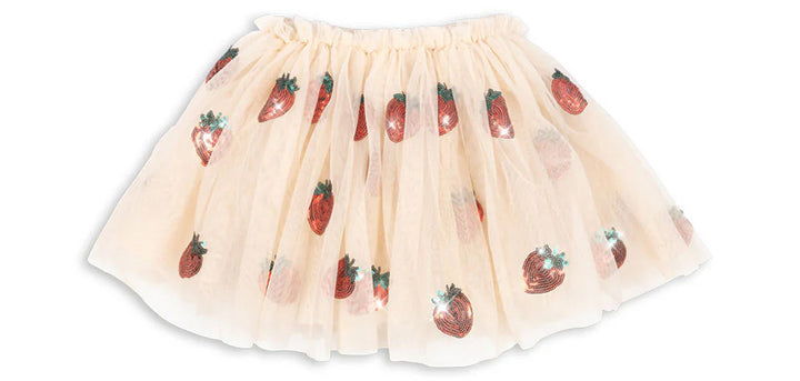 Strawberry sequin tutu dress for girls-preorder