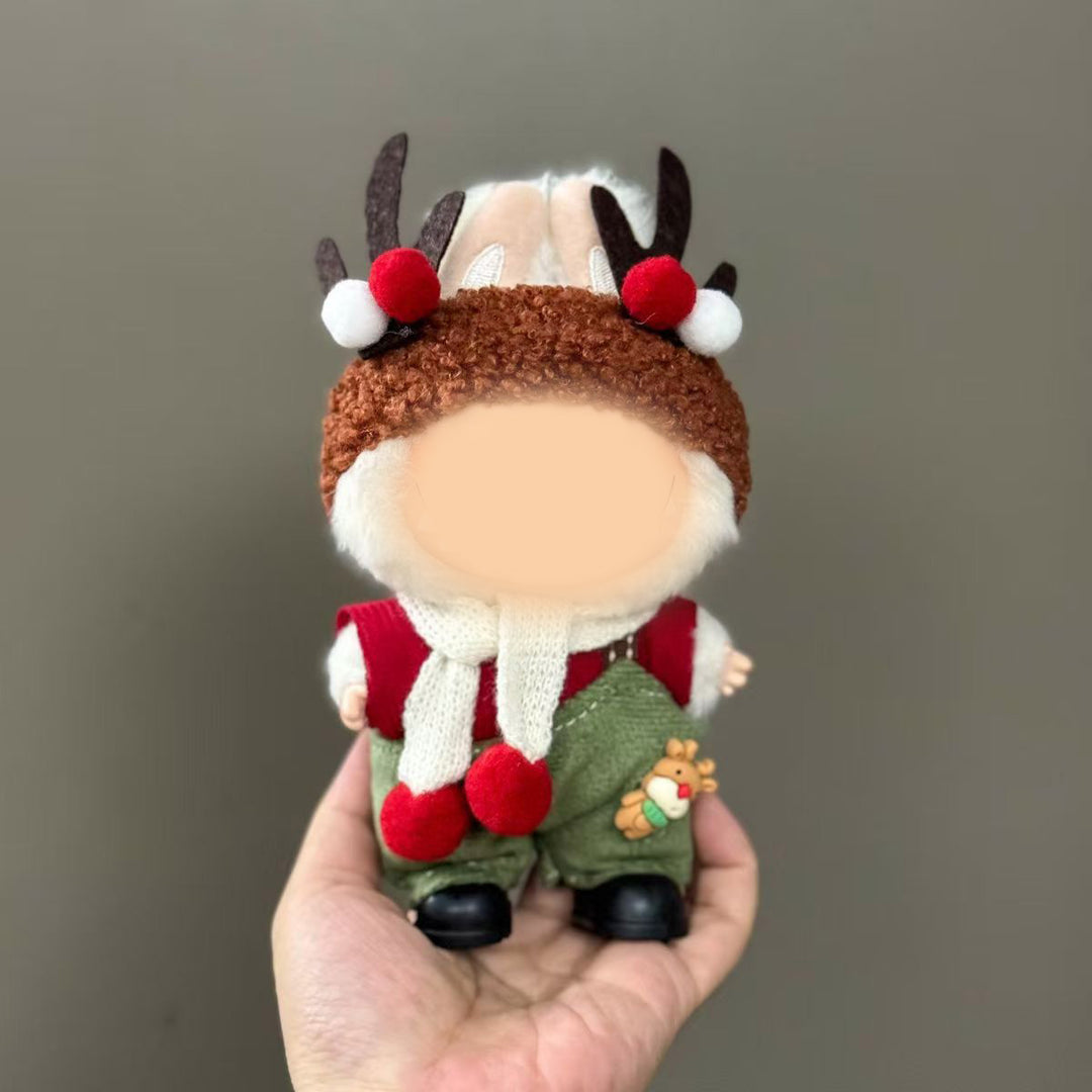 Labubu Christmas Santa clothes holiday costume