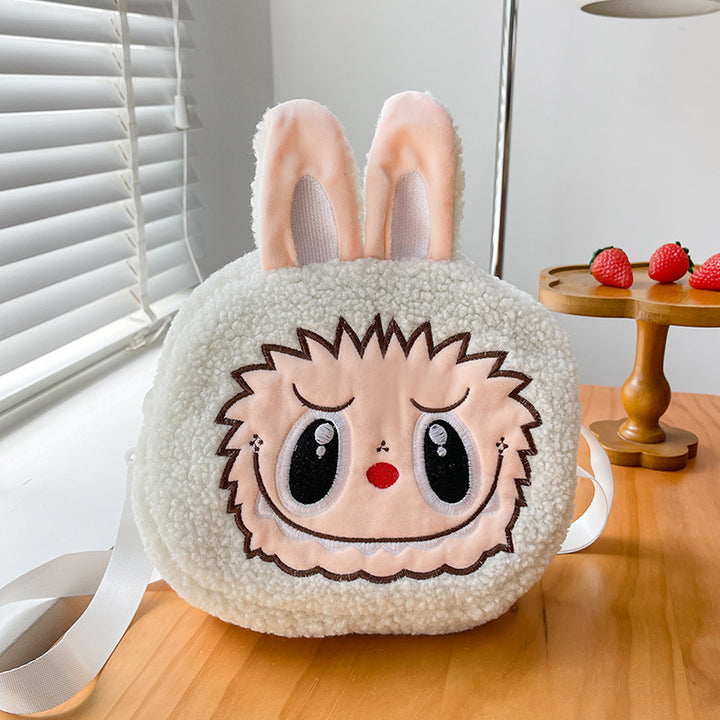 Labubu Cartoon Plush shoulder crossbody Bag
