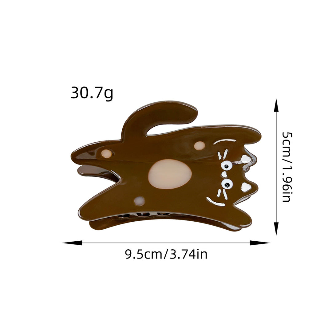 Creative cute pet hair claw clip Childish hair clip