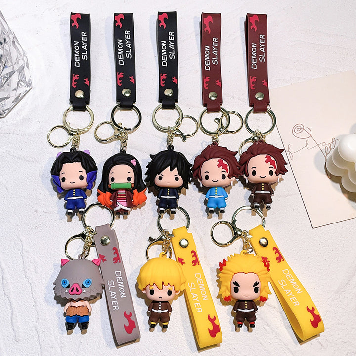 Demon Slayer: Kimetsu no Yaiba characters keychain