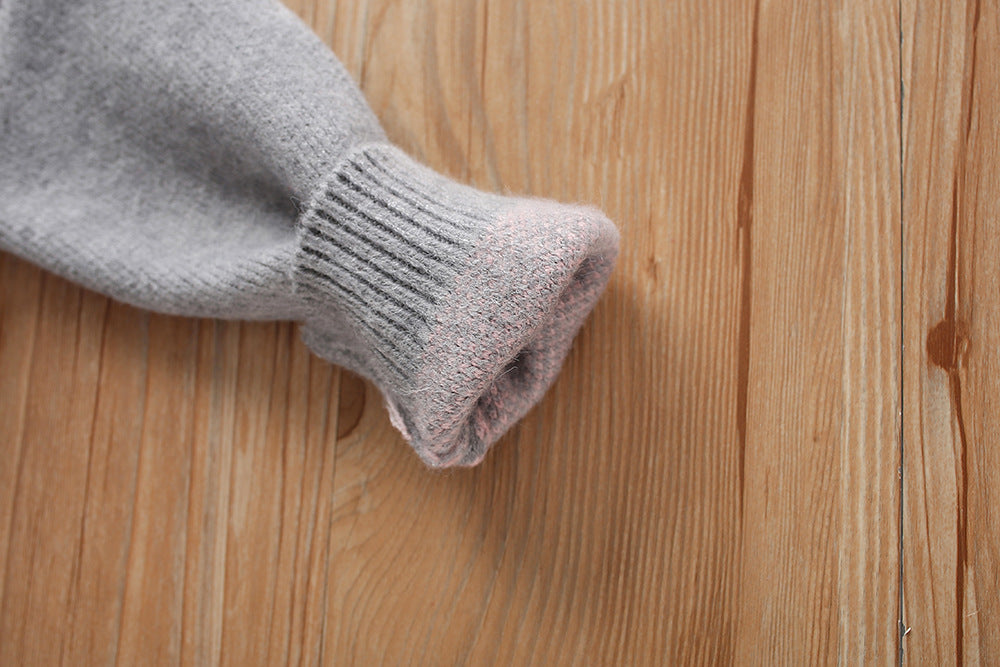 Valentine’s love heart cardigan sweater&tutu skirt 2pcs set