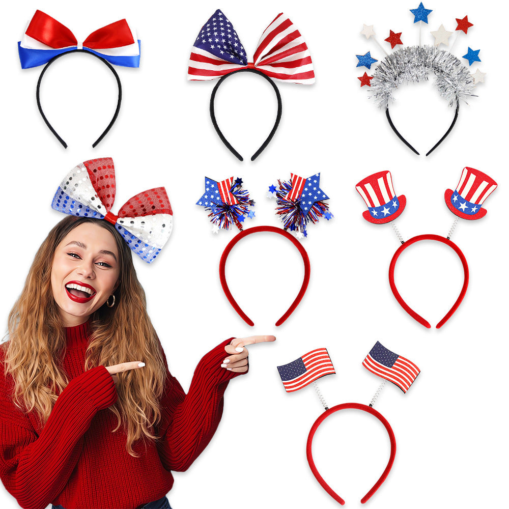 4th of July patriotic headband for kids&adults