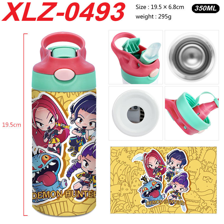 KDH K-pop inspired Stainless steel thermos Cups students Tumblers-350ml