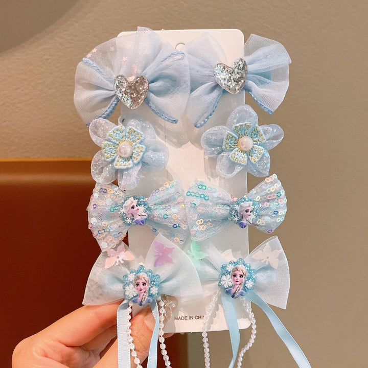 Elsa princess Hair clip Set for girls