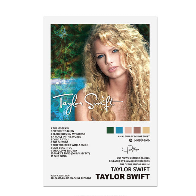 Taylor Swift album cover poster Swiftie gifts