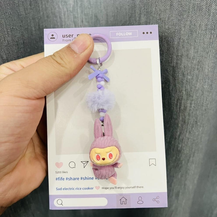 LABUBU Lazy Yoga Series Keychain Blind Box