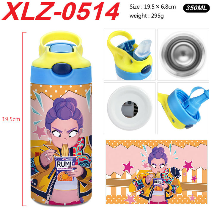 KDH K-pop inspired Stainless steel thermos Cups students Tumblers-350ml