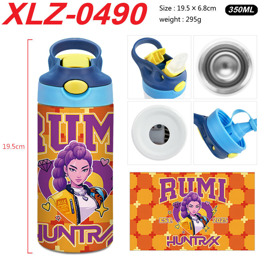 KDH K-pop inspired Stainless steel thermos Cups students Tumblers-350ml