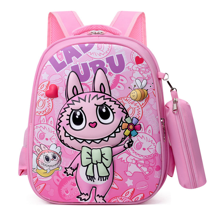Labubu backpack students schoolbag