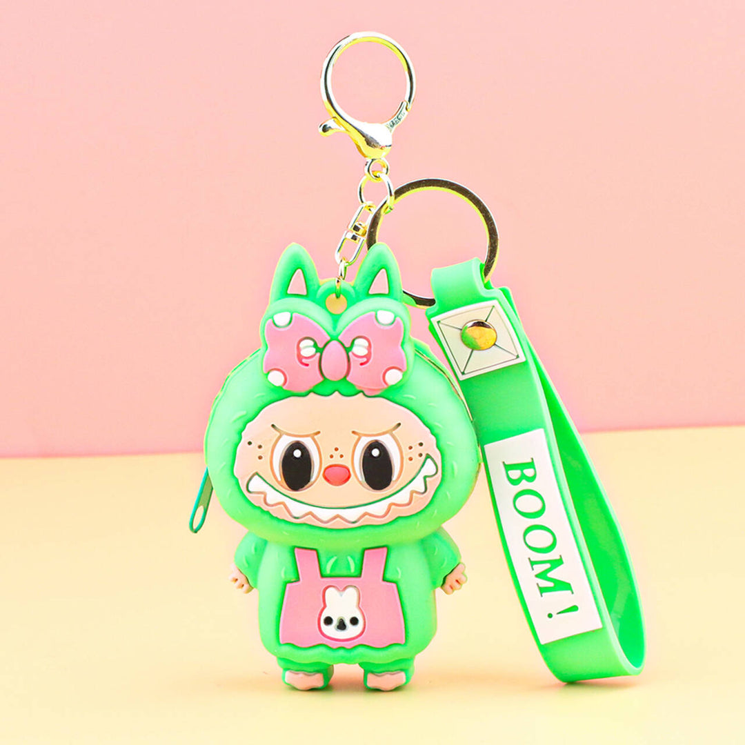 Labubu cute coin purse key chain labubu gift