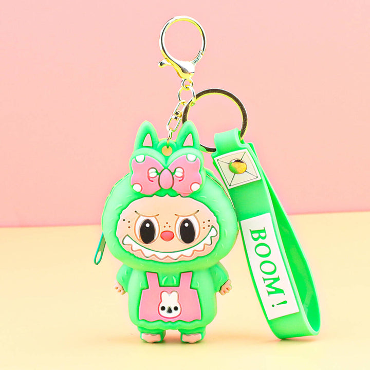 Labubu cute coin purse key chain labubu gift