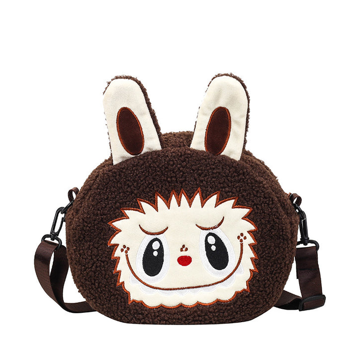 Labubu Cartoon Plush shoulder crossbody Bag