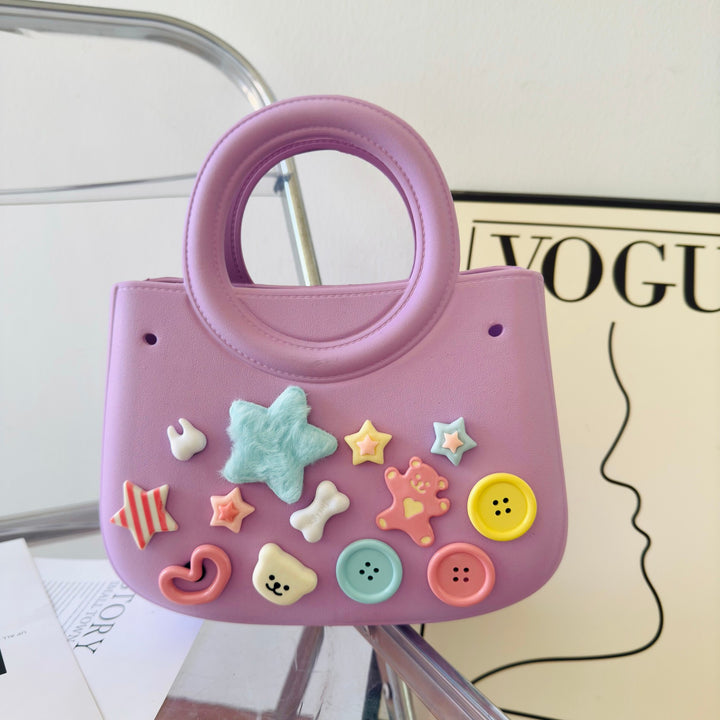 EVA Beach Bogg handbag DIY hole seaside beach bag