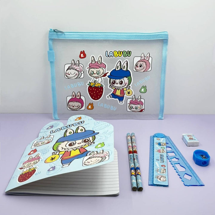 Cute monster inspired Student stationery set