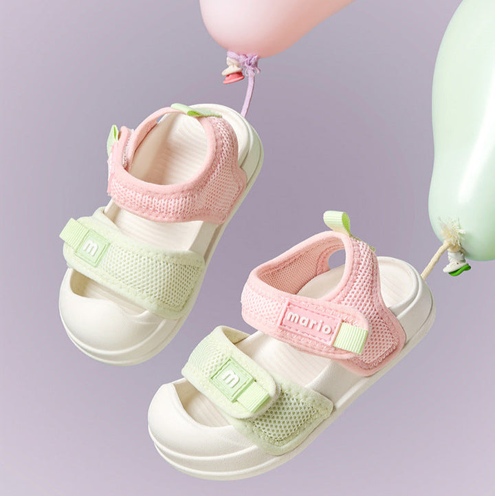 Sports beach sandals summer closed toe sandals for kids