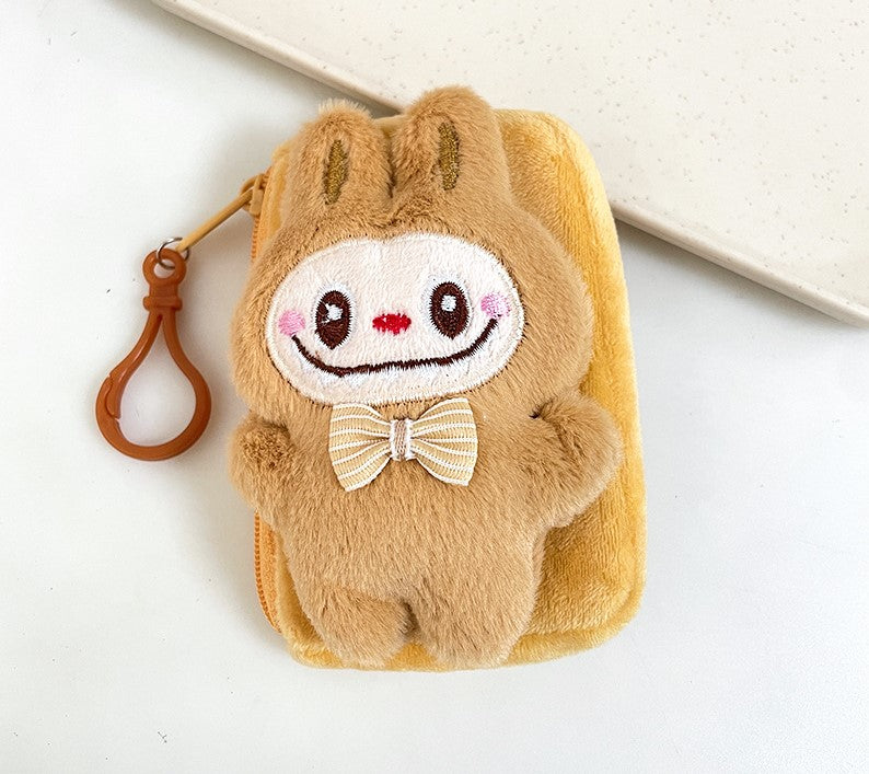 Cute labubu coin purse labubu mini bag pendant