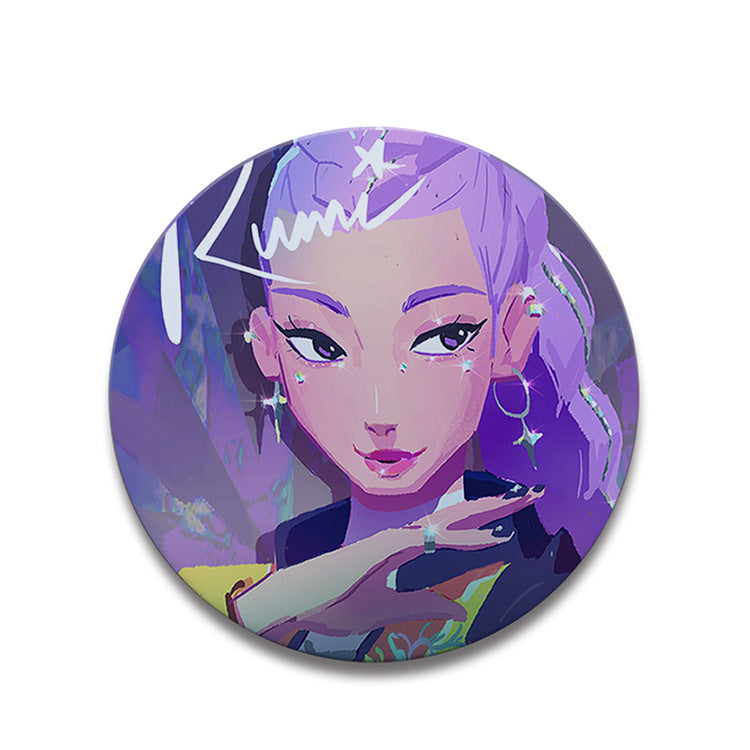 K-pop Demon Hunters Inspired Badges