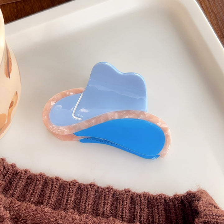 Creative cute hat hair claw clip Childish hair clip