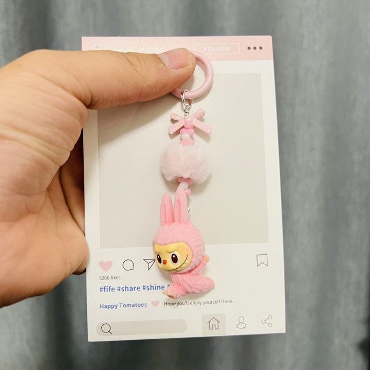 LABUBU Lazy Yoga Series Keychain Blind Box