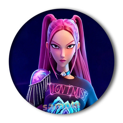 K-pop Demon Hunters Inspired Badges