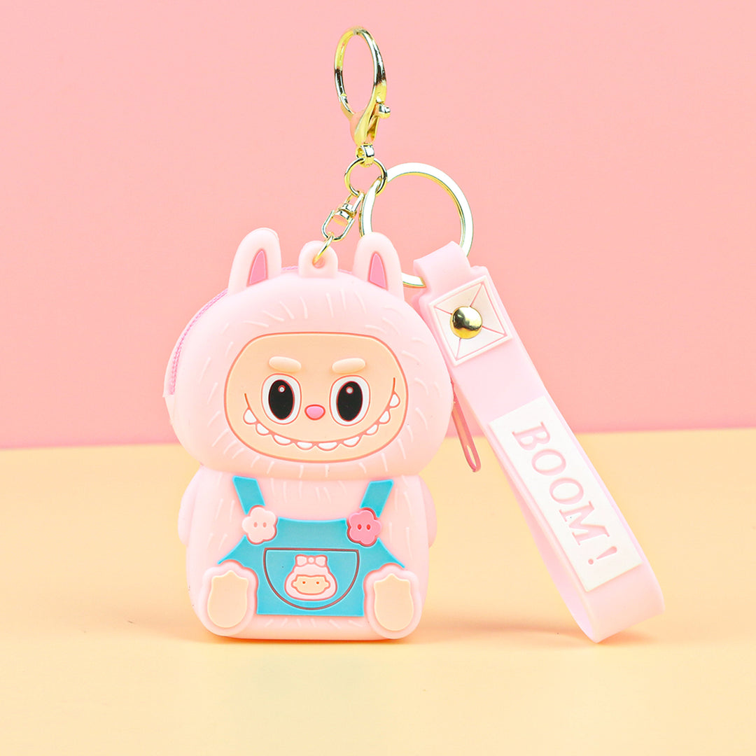 Labubu cute key chain coin purse labubu gift