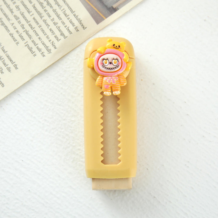 Labubu push-pull eraser cute labubu rubber eraser