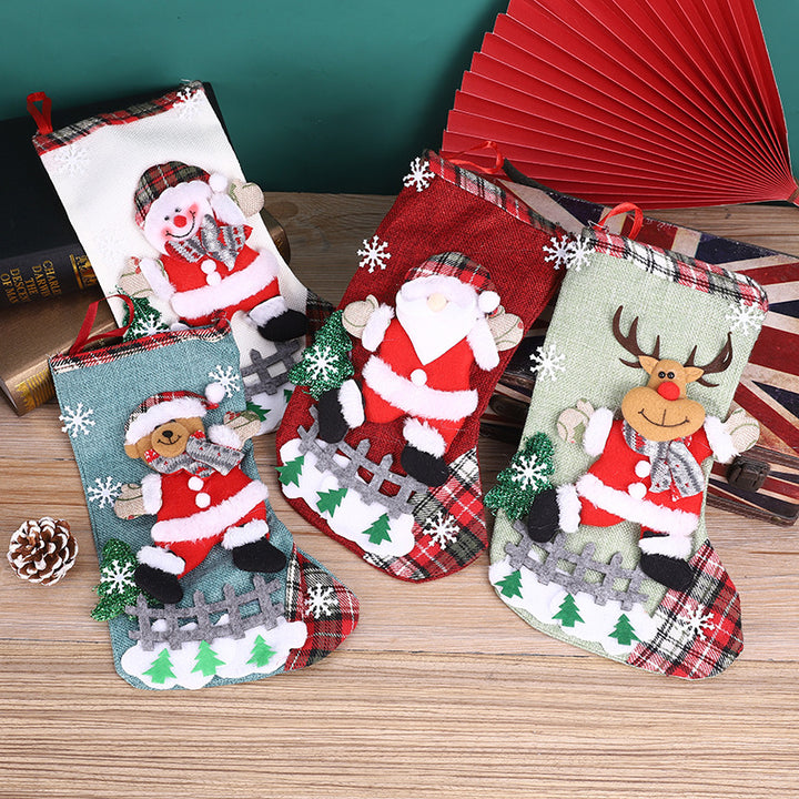 Christmas New Year Gifts Santa Snowman Socks Christmas Socks Gift