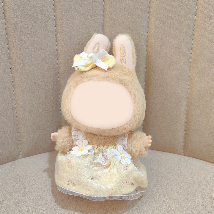 Dolls handmade clothes mini skirt dress for Labubu