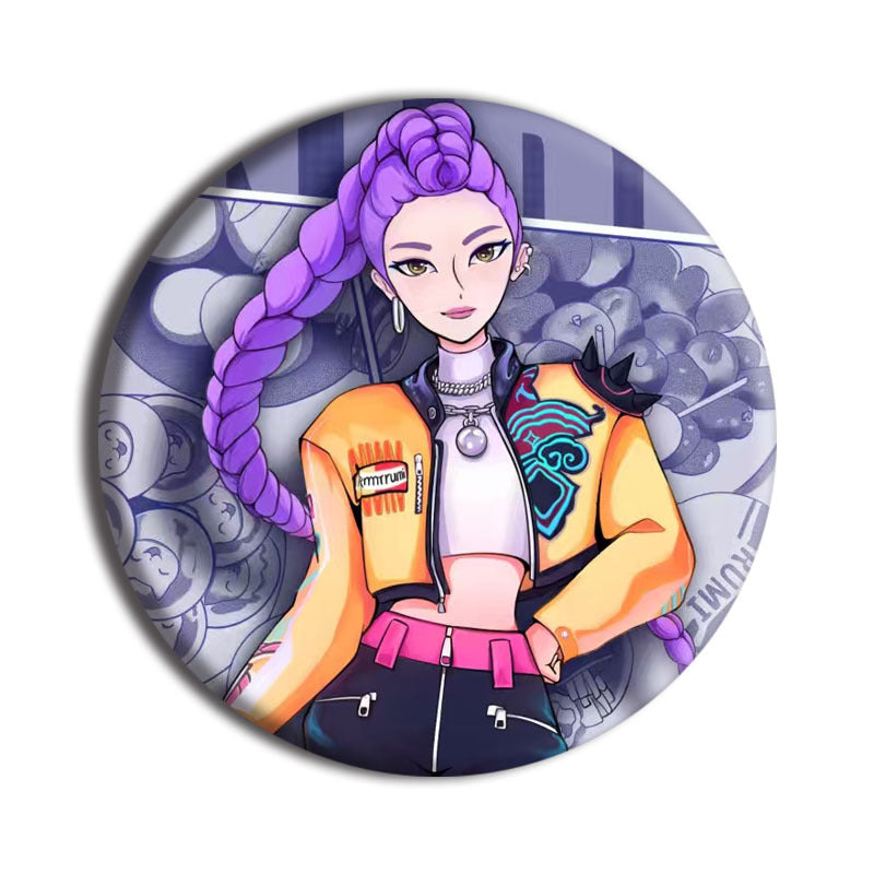K-pop Demon Hunters Inspired Badges