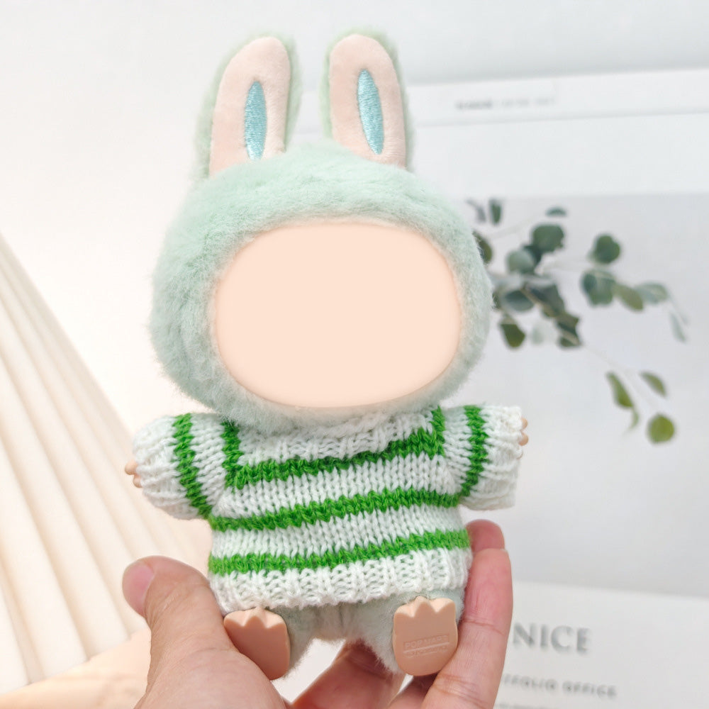 Labubu cute knitted sweater doll clothes