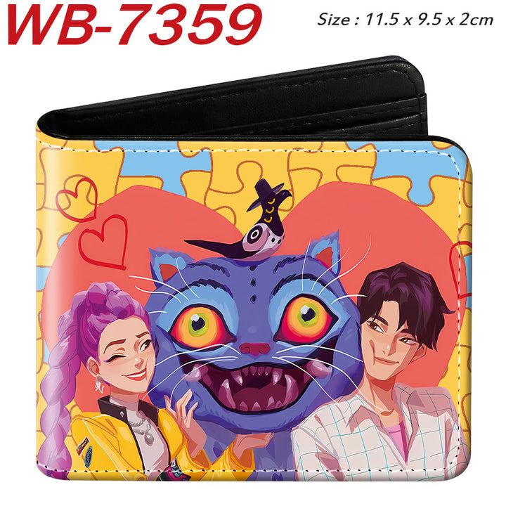 KDH K-pop inspired PU Bifold Wallet personalized gift