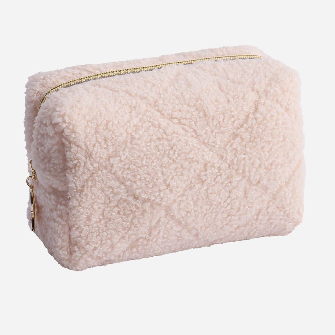 Plush cosmetic bag portable pillow bag storage bag