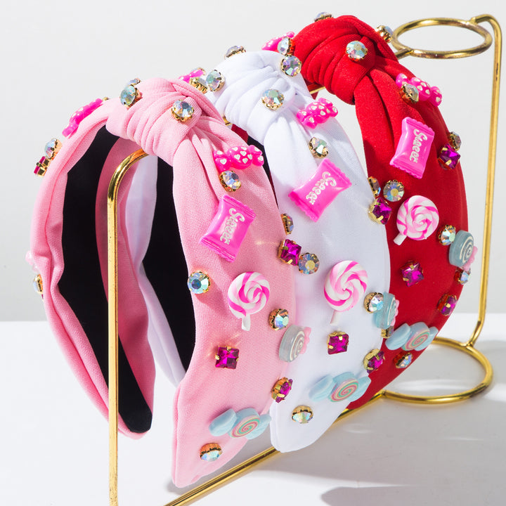 Valentine's day sweet candy diamond deco Headband