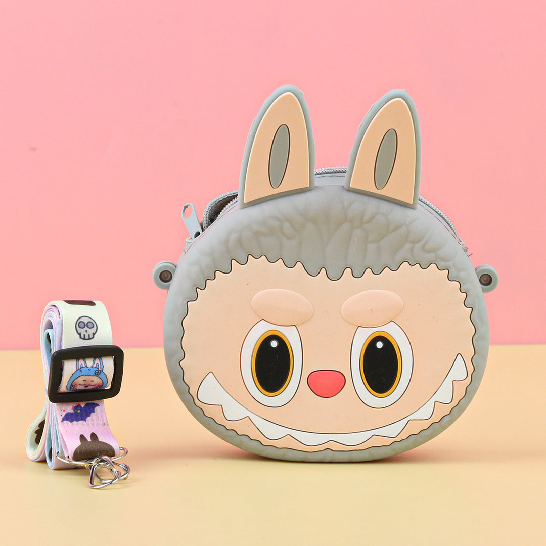 Labubu cute silicone crossbody bag labubu gift