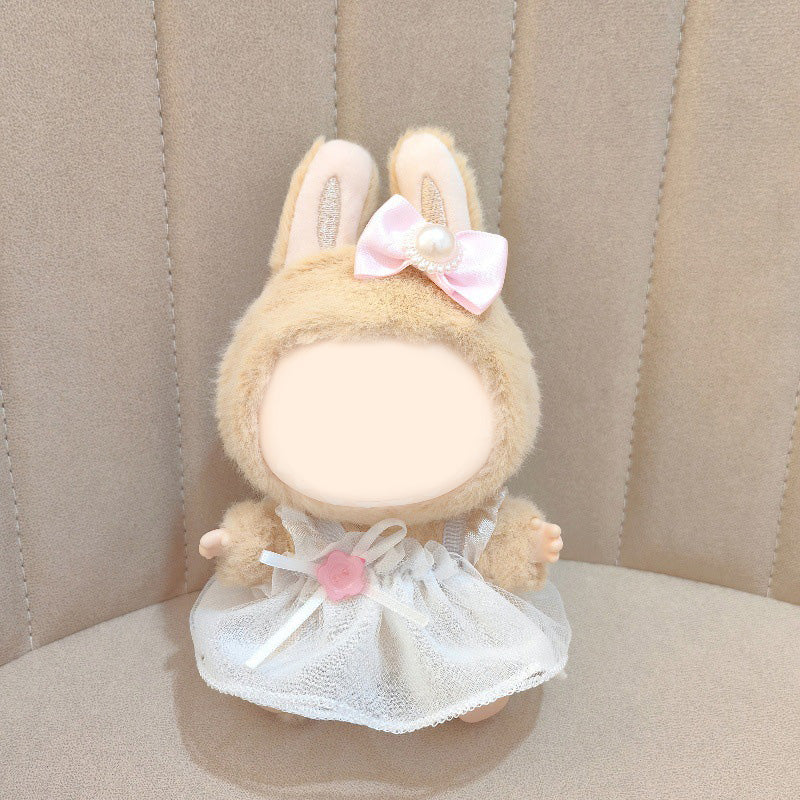 Dolls handmade clothes mini skirt dress for Labubu