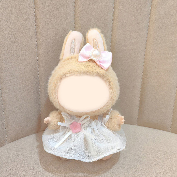 Dolls handmade clothes mini skirt dress for Labubu