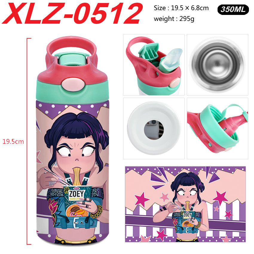 KDH K-pop inspired Stainless steel thermos Cups students Tumblers-350ml