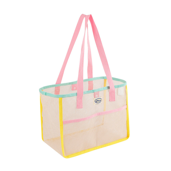 Colorful Mesh Beach tote bag
