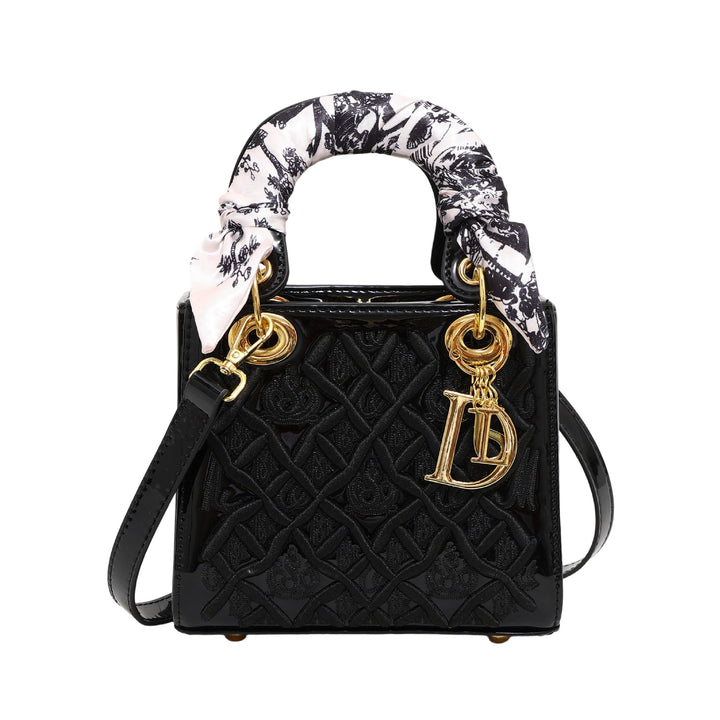 Luxury Lady embroidered handbag Diana bag
