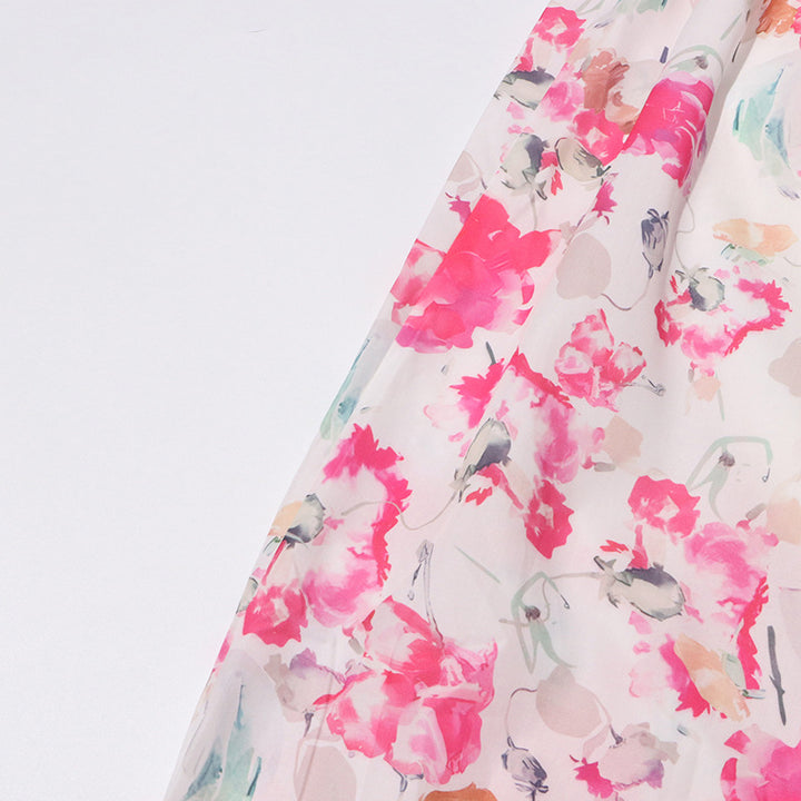 Puff Sleeve crop Top High Waist Swing Skirt Set