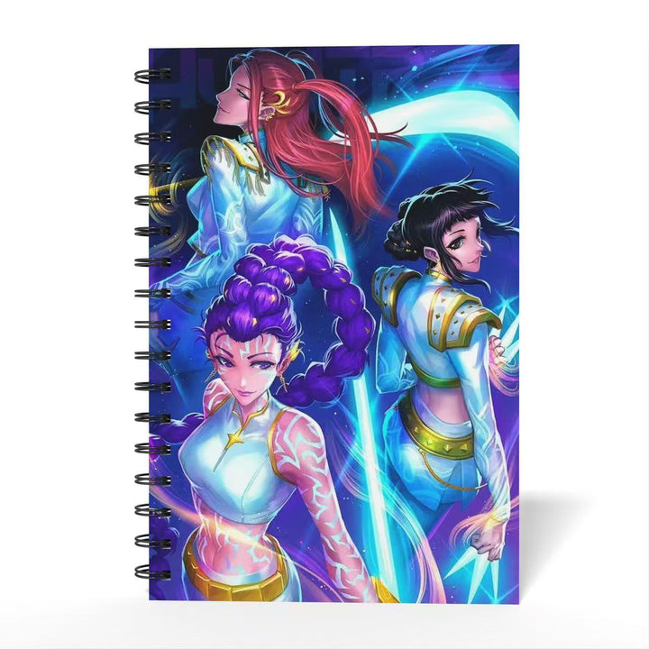 Kpop Demon Hunters coil notebook