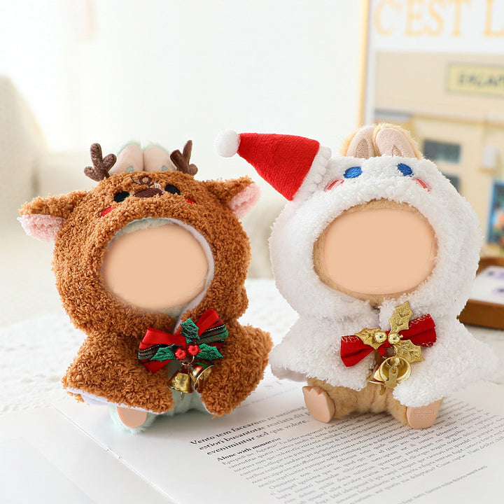 Labubu Christmas dress up dolls Xmas clothes