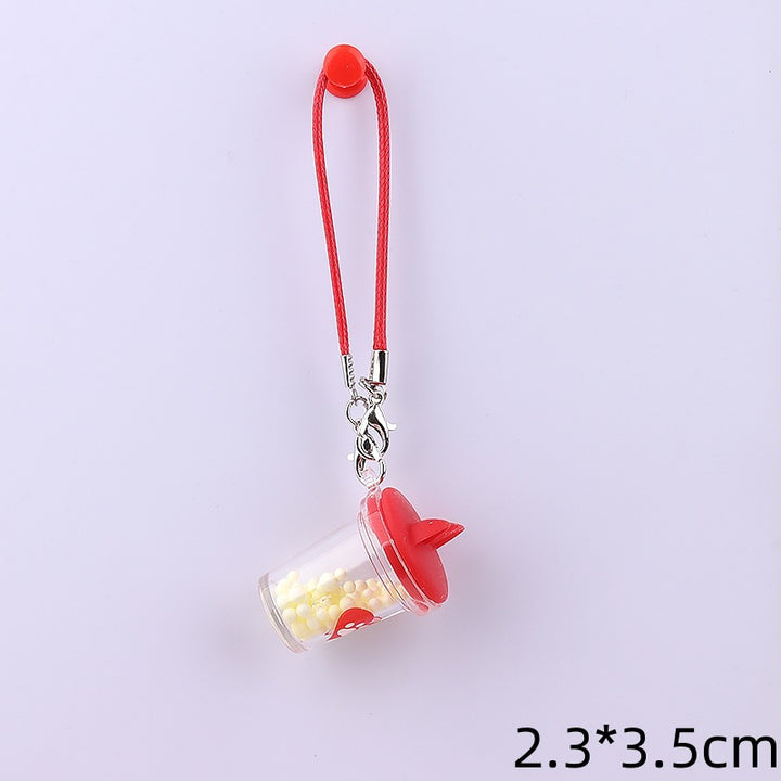 Labubu Cat ear milk tea cup doll Accessories