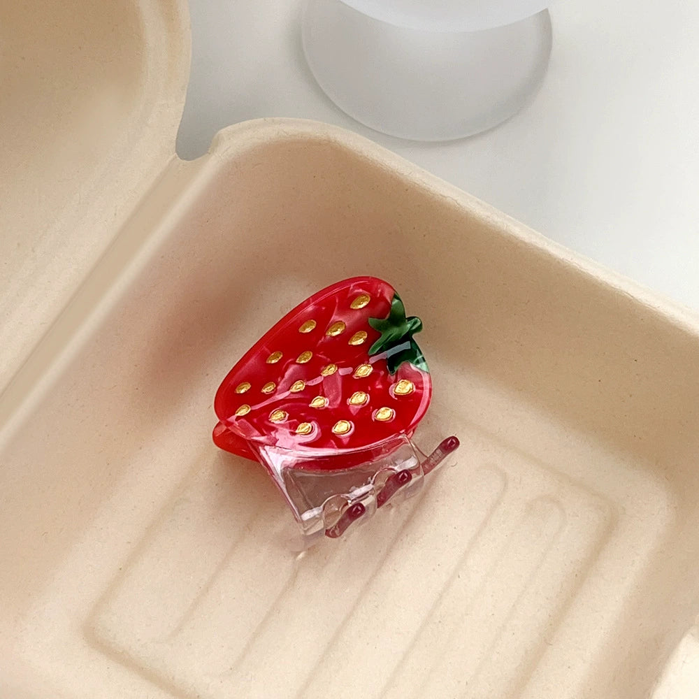 Summer fresh fruit acetate hair claw clips