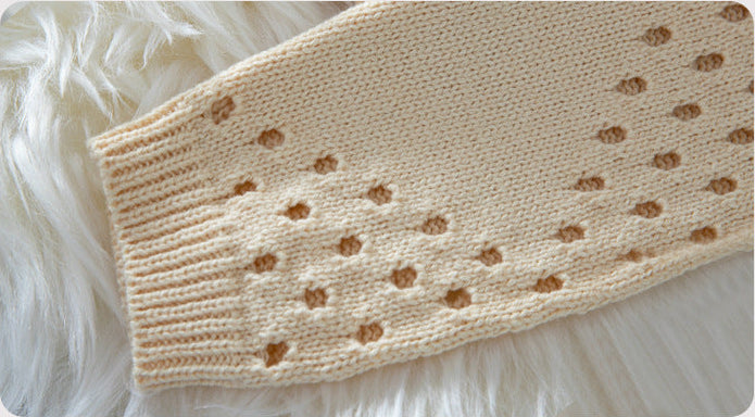 Women's hollow off-shoulder long sleeve cozy knitted sweater
