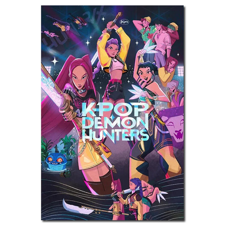 K-pop Demon Hunters Printed posters